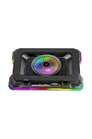 Nc22 Rgb 7 Kademeli Yükseklik Ayarı Notebook Soğutucu Stand