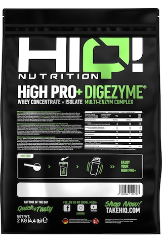 Hıq High Pro+ 2 Kg Strawberry Mılkshake Flavored