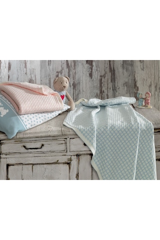 Ecocotton Baby Dream Bebek Battaniyesi Mavi 80 X 90 Cm Mavi