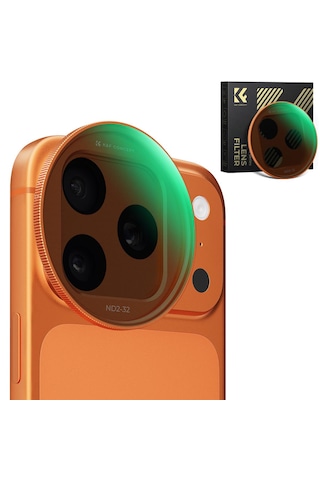 K&f Concept İphone 17 Pro Ve Pro Max İçin Nd2-32 Filtre - 28 Katmanlı Nano Optik