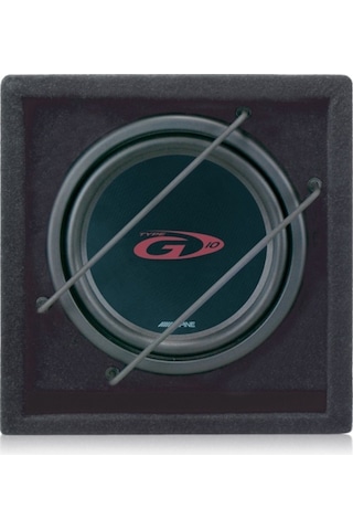 Alpine Sbg-1044br 25cm Kutulu Oto Subwoofer