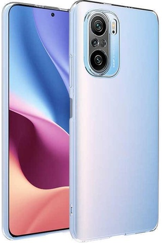Xiaomi Mi 11I Kılıf Zore Şeffaf Ince Ve Esnek Süper Silikon Kılıf Renksiz