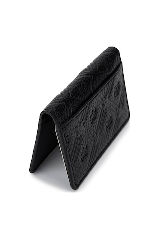 Tamer Tanca Erkek Hakiki Deri Siyah Kartlık 1155 105 Erk Krtlk Sk25-26 Sıyah Fltr Bsk Siyah