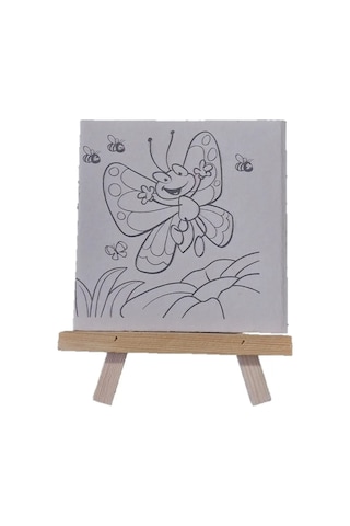 Bafix Mini Tuval Boyama Seti 6 Lı 15x15 Örnekli