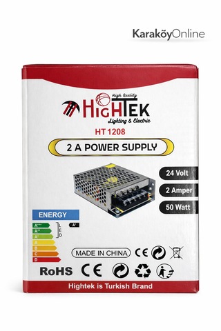 24v 2a Metal Kasa Adaptör Led Driver 50w Trafo Güç Kaynağı