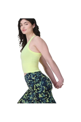 Sweaty Betty Athlete Crop Seamless Workout 5140 Yeşil