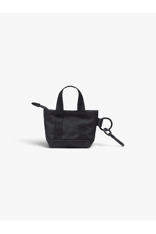 Herschel Heritage Tote Mini Çanta, Anahtarlık Charm Uniseks Siyah Çanta - 80014
