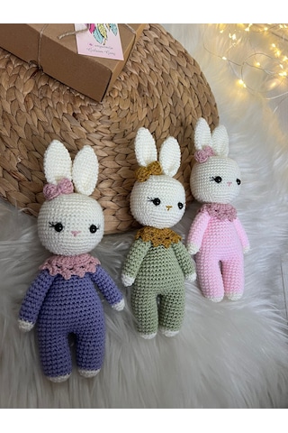 Amigurumi Örgü Tavşan Oyuncak