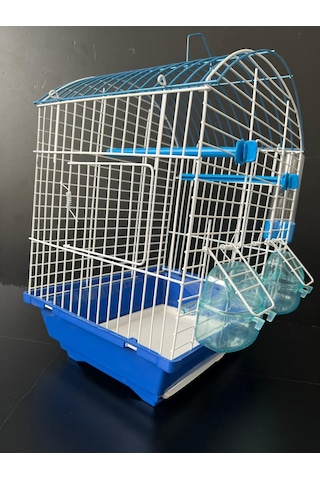 Çotanaklar Kafes Çift Kapılı Orta Boy Kuş Kafesi 38 x 30 x 23 CM