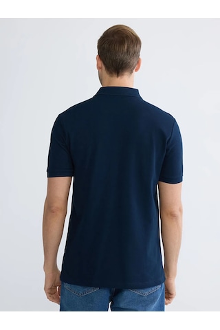 Lc Waikiki Lacivert Polo Yaka Pike Erkek Tişört