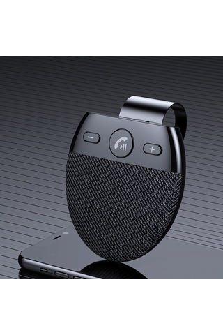 Lemestar Oto Güneşlikli Bluetooth免提 Hoparlör - Konuşma/navigasyon/dual Telefon Desteği, Akıllı Otomatik Açma/kapama, Bt 5.0, 10 Saat Sürüş Süresi