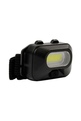 PANTHER PT-5019 3AAA 5W COB LED PİLLİ KAFA LAMBASI Siyah
