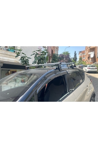 Renault Captur Oluksuz Ara Atkı - Tavan Taşıma Barı - Gri A+kalite Ara Atkı