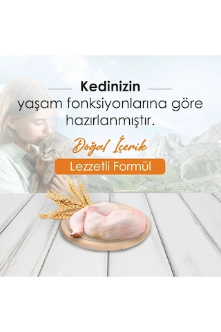 Newcat Tavuklu Yetişkin Kedi Maması 15 KG