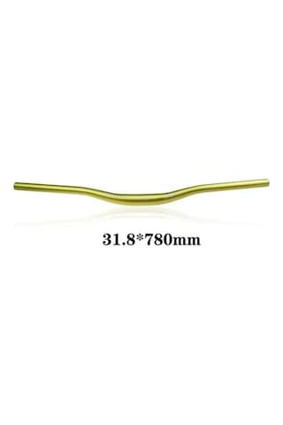 Wake Alüminyum 31.8 780 Mm Riser Mtb Gidon Bisiklet Gidonu Yeşil
