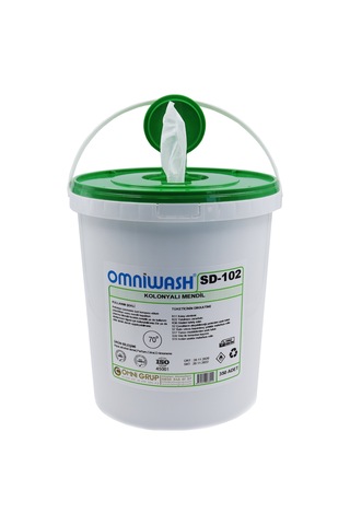 Omniwash Sd-102 Limon Kolonyalı Hijyenik Mendil 350 Adet