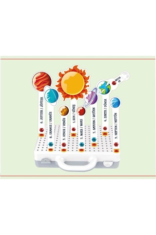 Eğitici Matkap Seti Uzay 3d Stem Creative Yaratıcı Set