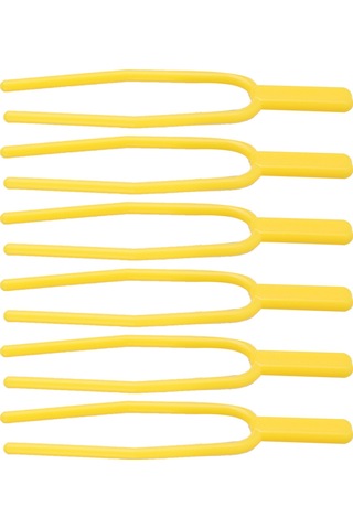 Gajeena 50 Adet Bitki Sabitleyici Çatalı, Plastik Bahçe Aletleri, Üzüm Ve Çilek Sarılarını Toprağa Sabitlemek İçin Dayanıklı Kullanım Kolay