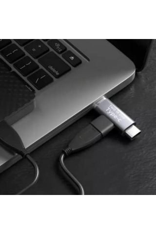 C To Type C Şarj Ve 5gbps Veri Aktarımı Yuva Çevirici Dönüştürücü Otg Otgbt