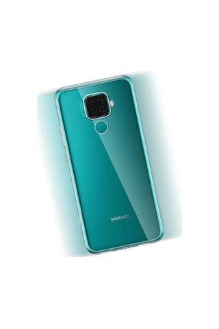 Huawei Mate 30 Lite İle Uyumlu Kılıf Şeffaf Esnek Silikon Telefon Kılıfı Kapak