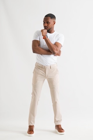 Ecer Slimfit Çizgili Yazlık İnce Gofre Kumaş Likralı Erkek Kumaş Pantolon 001