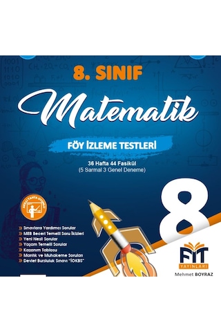 8. Sınıf Matematik Föy İzleme Testleri 8. Sınıf Matematik Föy İzleme Testleri