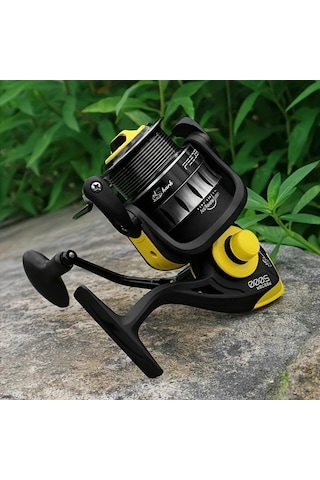 Xuweiwei Yz Serisi Döner Balıkçılık Makinesi Sku 6000 Tuzlu Tatlı Su Alüminyum Çerçeve Yüksek Performans Değiştirilebilir Hız Kılavuzları Ergonomik Siyah Mavi