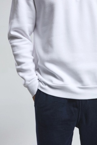Benmanaj Erkek Antrasit Sweatshirt - Beyaz Beyaz