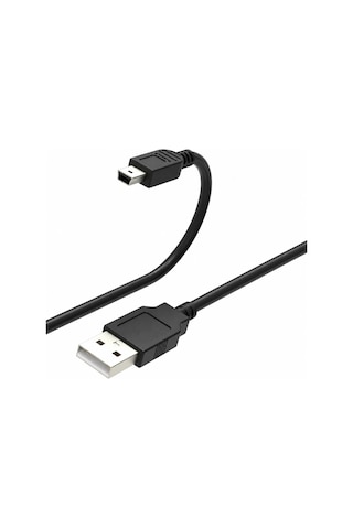 Mini Usb B 5 Pin Data Ve Şarj Kablosu 1.5 Metre