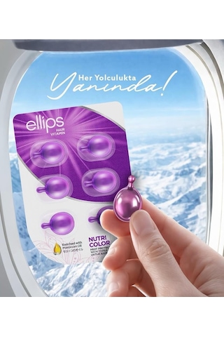 Ellips Nutri Color Boyalı Saçlar İçin Vitamin 6 Kapsül