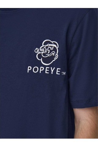 Only Erkek Popeye Regular Kısa Kollu Tişört 22029521 Lacivert