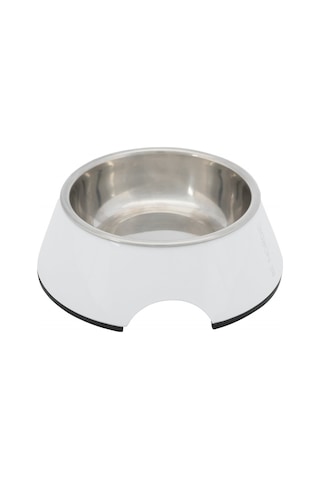 Trixie 25060 14 CM Melamin ve Paslanmaz Çelik Köpek Mama ve Su Kabı 200 ML