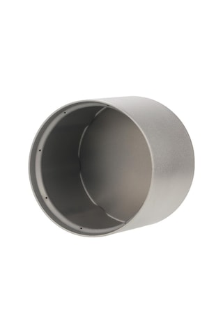 Yuntech01 Titanyum Alkol Ocağı, 100ml Kapasite, 0.5mm Kalınlık, 50g Ağırlık, Çapraz Ayaklı Gümüş