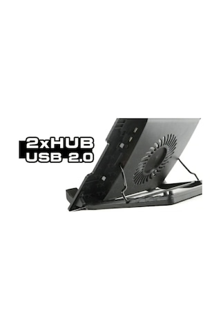Laptop Soğutucu Altlık Cooling Pad Notebook Standı Led Işıklı Pl9951
