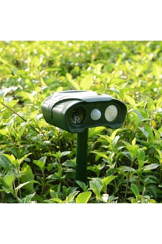 Bloomnest Güneş Enerjili Hayvan Kovucu - Güvenli Hayvan Savar Cihaz, Bahçe, Çiftlik İçin