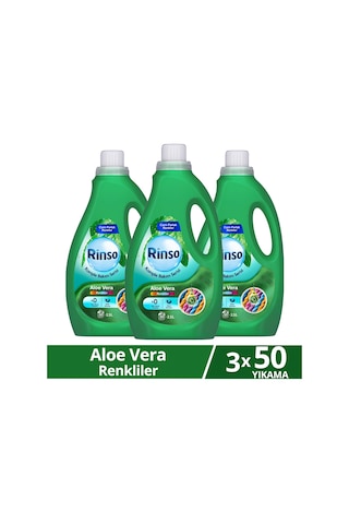 Rinso Aloe Vera Sıvı Çamaşır Deterjanı 2.5 L X3 Diğer