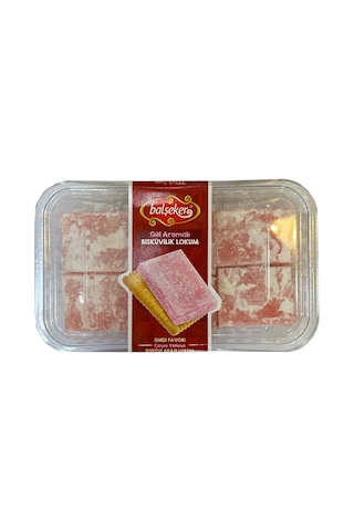 Balşeker Gül Aromalı Bisküvilik Lokum 500 G