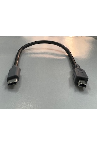 25 Cm Mini Usb Typec Kablo 25 Cm 5 Pin Type-c Kablo