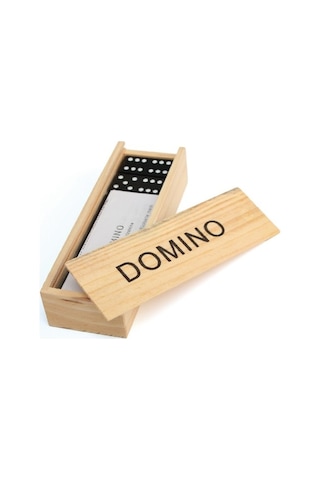 Focus Domino Ahşap Kutulu 28 Taşlı