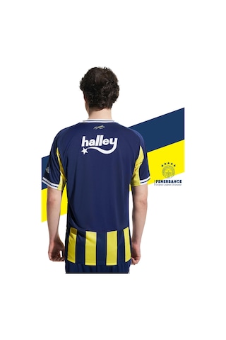 Fenerium Fenerbahçe Lisanslı 2025/26 Çubuklu Yeni Sezon Forma Sarı - Lacivert