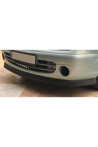 Opel Vectra C Uyumlu Body Kit Ön Tampon Eki Kırılmaz Yumuşak Lip Mat Siyah