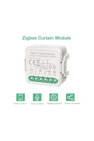 Singree Akıllı Perde Anahtarı - Zigbee Uyumlu, Uzaktan Kontrol, Alexa & Google Home Destekli Diğer