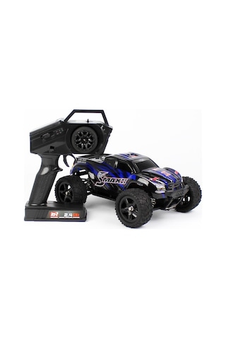 Remo 1635 1/16 Ölçek, 4wd Off Road Monster Truck Smax Mavi Kaportalı, Fırçasız Motorlu, 7.4v 1500mah Li-po Pilli, Rc Model Ar