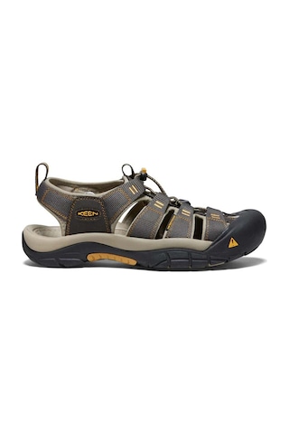 Keen Newport H2 Erkek Sandalet 1008399 1090 Raven/alumınum Koyu Gri - Bej