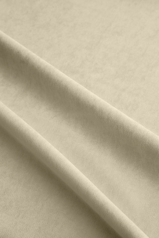 Gauze Fabric Design Kadife Dokulu Dertsiz Masa Örtüsü, Safir Açık Bej