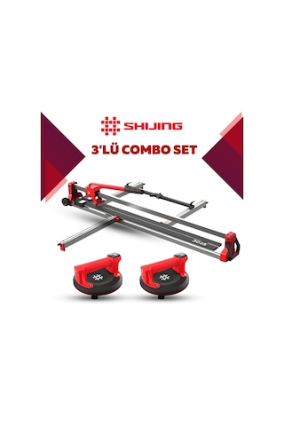 Shıjıng Tools Manuel Kesici Ve Dijital Vantuz 3'lü Pro Set