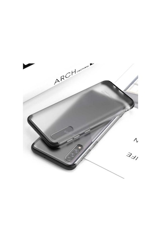 Galaxy A50 Kılıf Zore Nili Kapak Siyah