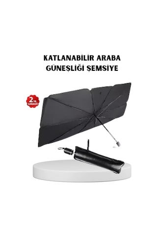 Katlanabilir Ön Cam Güneşliği Şemsiye Her Araca Uygun Isı Ve Işık Koruması Cn