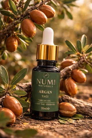 %100 Saf Argan Yağı 20 Ml Soğuk Sıkım Argan Oil Saç, Cilt Ve Bakım İçin Doğal Yağ