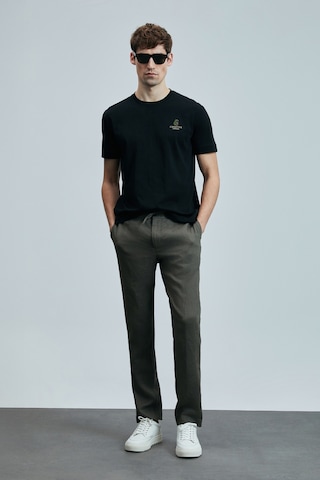 Lufian Erkek T Shirt 111020263 Siyah Siyah